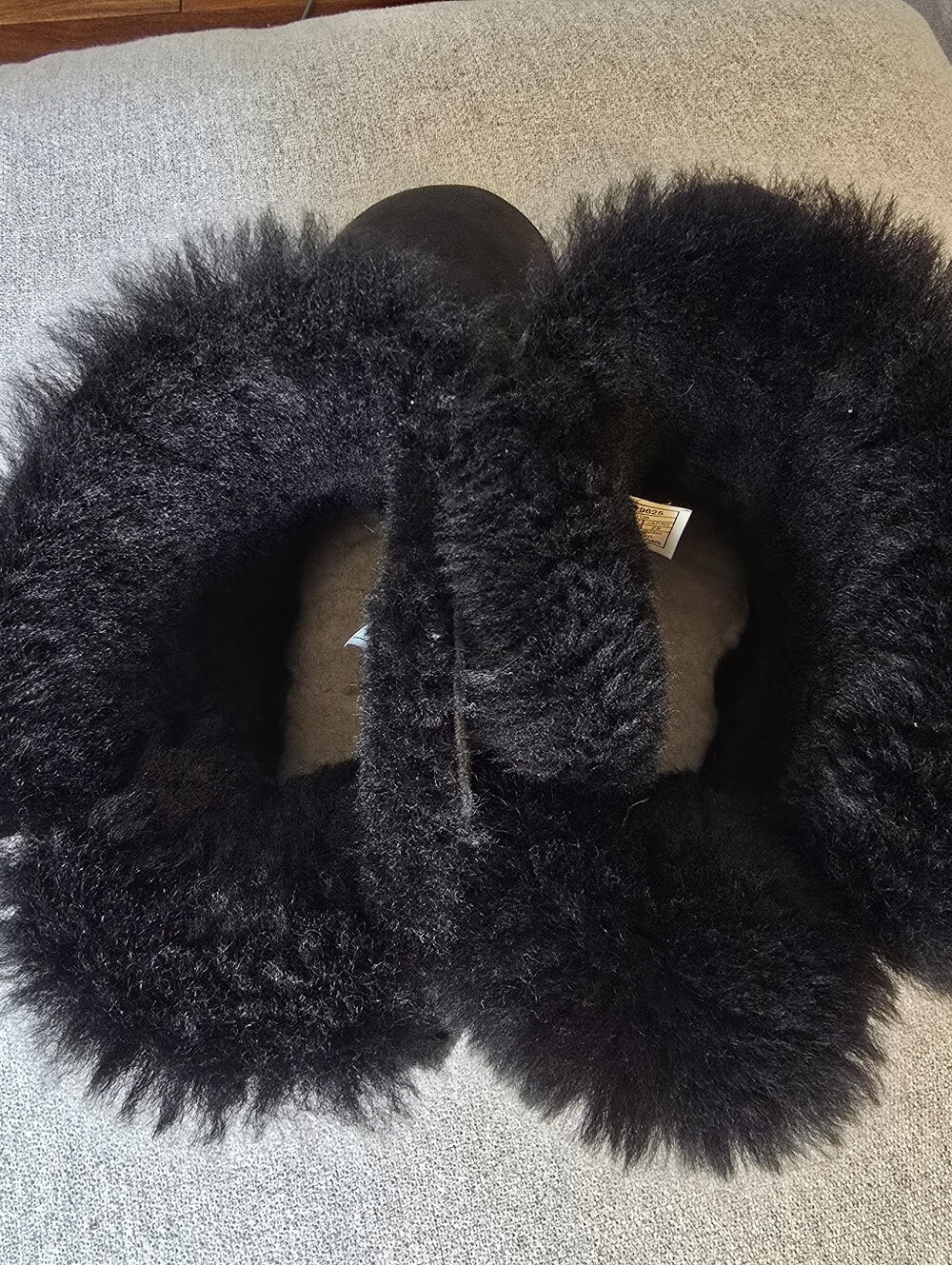 Black Shearling Lined Winter Boot - Women - Picture 5 of 14
